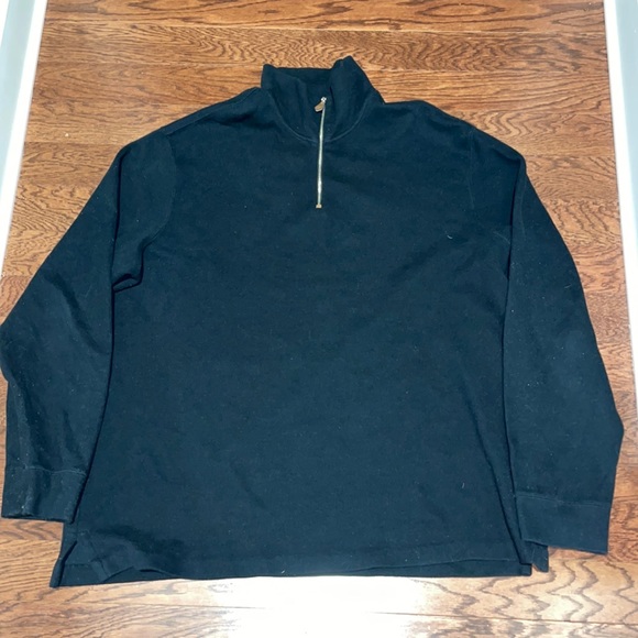 Black Ralph Lauren 1/4 zip XXL - Picture 1 of 3